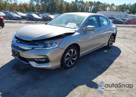 2017 Honda Accord Ex from USA, damaged, VIN 1HGCR2F72HA200579
